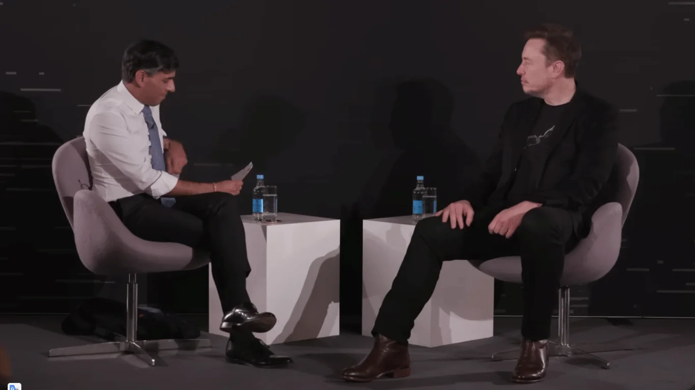 Rishi Sunak & Elon Musk: Talk AI, Tech & the Future